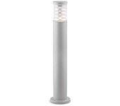 Tronco - 1 Bolardo alto de exterior ligero gris IP44, E27 - Ideal Lux