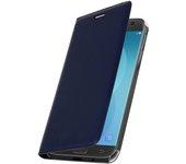 Funda Samsung Galaxy J3 2017 libro billetera Flip Book Cover - Azul oscuro