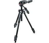 Manfrotto 290 Light Trípode de Aluminio con Rótula 3-Way