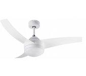 VENTILADOR TECHO U.BLUE MISTRAL 3042 106CM LUZ