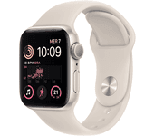 APPLE Watch SE GPS 40 mm Blanco Estrella con Correa Deportiva Blanco Estrella