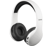 auriculares diadema denver bluetooth bth-240 blanco