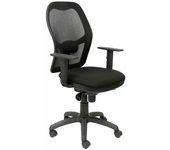 Silla Jorquera malla negra asiento bali negro