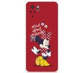 Funda Oficial Clásicos de Disney Minnie Mad About para Xiaomi Redmi Note 10