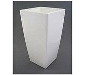 Maceta de polipropileno pisa blanco 22x41 cm