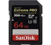 Sandisk Extreme Pro SDXC 64GB Clase 10 UHS-II