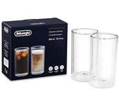 De'Longhi Vasos de doble pared para infusión en frío 300 ml pack de 2 DLSC325