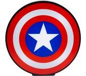 Lâmpada de Mesa Escudo Capitão América Marvel