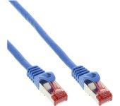 InLine B-76450B cable de red Azul 0,5 m Cat6 S/FTP (S-STP)