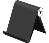 Soporte de Mesa Tablet / Móvil Plegable 0 a 100º - Negro