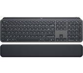 Teclado LOGITECH Mx Keys Plus (Inalámbrico - Francés - Gris)