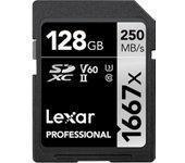 Lexar SDXC, 128 GB memoria flash UHS-II Clase 10