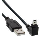 Cable USB INLINE (USB - 50 cm - Negro)