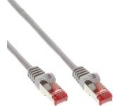 InLine B-76950 cable de red Gris 0,5 m Cat6 S/FTP (S-STP)