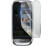 Protector de pantalla de hidrogel antigolpes y antiarañazos para Nokia C7 - Transparente