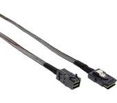 Cable inline mini sas hd sff-8643 a sff-8087 con banda lateral de 0,5 m