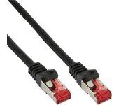 Cable de Red INLINE (RJ45 - 50 cm - Negro)