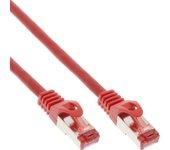 Cable de Red INLINE (RJ45 - 50 cm - Rojo)