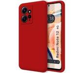 Funda Silicona Líquida Xiaomi Redmi Note 12 4G Roja