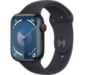 APPLE Watch Series 9 GPS+Cellular 45 mm Medianoche con Correa Deportiva Medianoche (Talla: M/L)