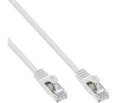 InLine 50m S-FTP Cat5e cable de red Blanco SF/UTP (S-FTP)