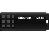 goodram ume3 lápiz usb 128gb usb 3.0 negro