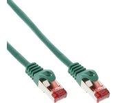 Cable de Red INLINE (RJ45 - 25 cm - Verde)