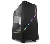 Sharkoon Caja Torre Pc Rgb Flow