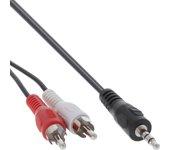 Cable de Audio INLINE (2 m - Negro)