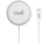 Cool Dock Cargador Inalámbrico Qi 15W Blanco