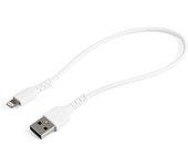 StarTech Cable USB a Lightning 30cm Blanco