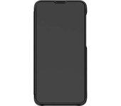 Funda Galaxy A10 y pantalla protectora - Piel - Negro