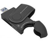 Lector de Tarjetas USB 3.2 CONCEPTRONIC Gen 1 3.1 Gen 1 Type-A Negro