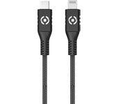 Cable Tipo C CELLY A LIGHTNING 2M - Negro