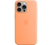 iphone 15 pro max si case orange