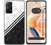 Funda Silicona Xiaomi Redmi Note 12 Pro 4G Mármol 01