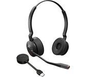 Auriculares Cuffia Wireless Clip Ufficio JABRA Titanio Negro