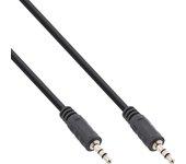 Cable de Audio INLINE (1.5 m - Negro)