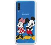 Funda para Galaxy A50 Oficial de Disney Mickey y Minnie Posando - Clásicos Disney