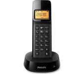 Telefono inalambrico negro philips