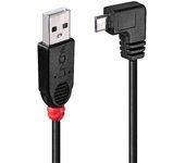 Lindy USB2.0 A/MICRO-B 90 DEGREE 2M