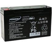 Batería POWERY para YUASA NP12-6