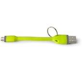 Cable USB CELLY (USB - 12 cm - Verde)