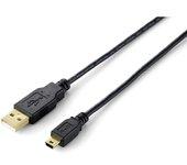 Cable USB EQUIP (USB - 3 m - Negro)