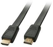 Cable HDMI LINDY (50 cm - Negro)