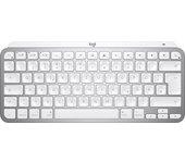 Mini teclado Logitech MX Keys para MAC (inalámbrico, gris claro)