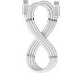 Cable usb c celly usbcusbcmagwh blanco 1 m