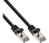 Cable de Red INLINE (RJ45 - 10 m - Negro)