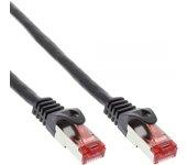 Cable de Red INLINE (RJ45 - 1 m - Negro)