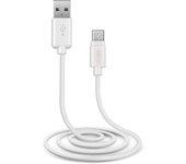 Cable SBS LTHL200 (USB - MicroUSB - 1 m - Blanco)